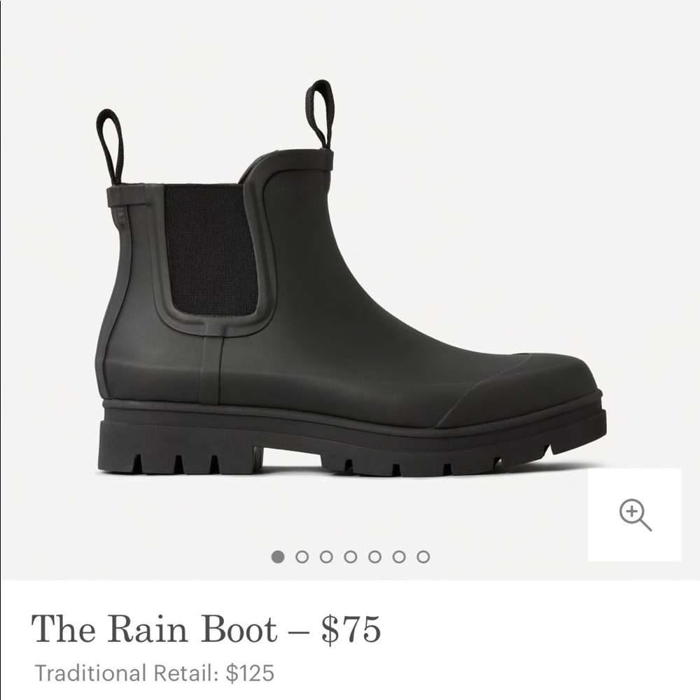 Black Everlane Rain Boot